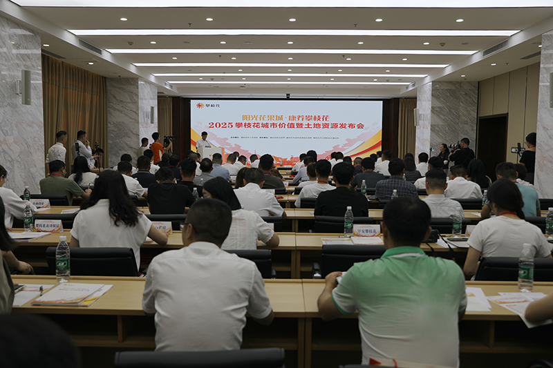 2025攀枝花城市價(jià)值暨土地資源發(fā)布會(huì)圓滿(mǎn)落幕，56宗優(yōu)質(zhì)土地集中亮相